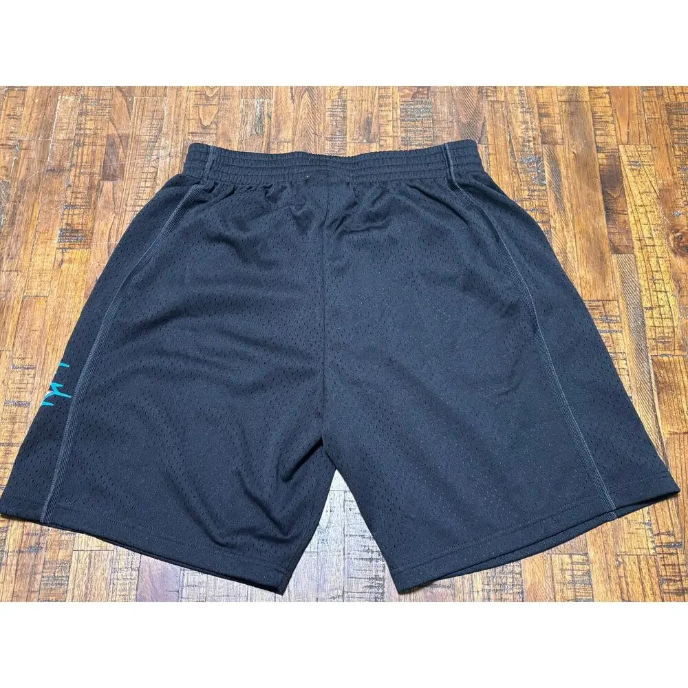 Utah Jazz Mitchell & Ness Hardwood Classic Swingman Shorts Blue Mens Large L New